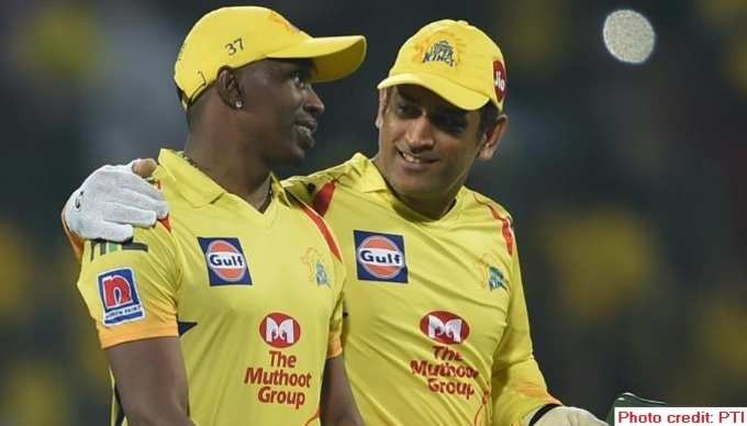 Dwayne Bravo, MS Dhoni