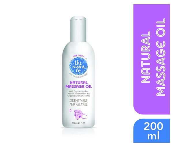 The Moms Co. Natural Baby Massage Oil with