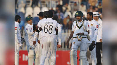 PAK vs SL: आबिद का रेकॉर्ड शतक, पाकिस्तान - श्रीलंका टेस्ट मैच ड्रॉ