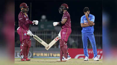 पहिल्या वनडेत वेस्ट इंडिजचा भारतावर ८ गडी राखून विजय