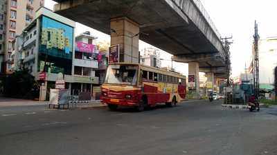 ഹർത്താൽ തുടങ്ങി; കെഎസ്ആർടിസി ബസുകൾ നിരത്തിൽ; മുൻകരുതലുമായി പോലീസ്