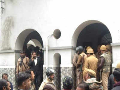 बिजनौर कोर्ट शूटआउट: 18 पुलिस कर्मी सस्पेंड, आरोपी साहिल ने कहा- इंतकाम पूरा हुआ