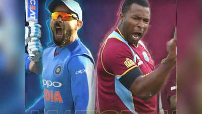IND vs WI: रोहिट; विंडीजपुढे टीम इंडियाने उभा केला धावांचा डोंगर