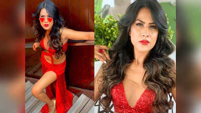 VIDEO: सेक्सी लाल ड्रेस पहन निया शर्मा ने यूं लचकाई कमर की फैन्स बोले हॉट