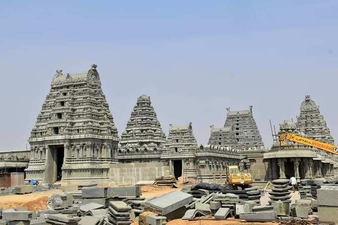 అదివో అల్లదివో... యాదగిరీశుని నూతన ఆలయం