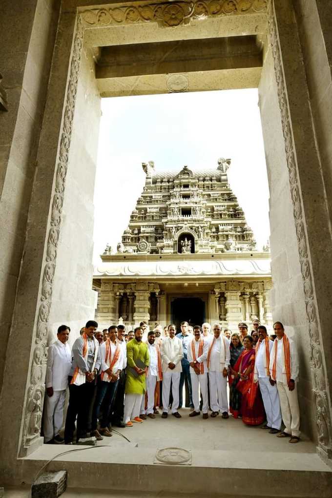 అదివో అల్లదివో... యాదగిరీశుని నూతన ఆలయం
