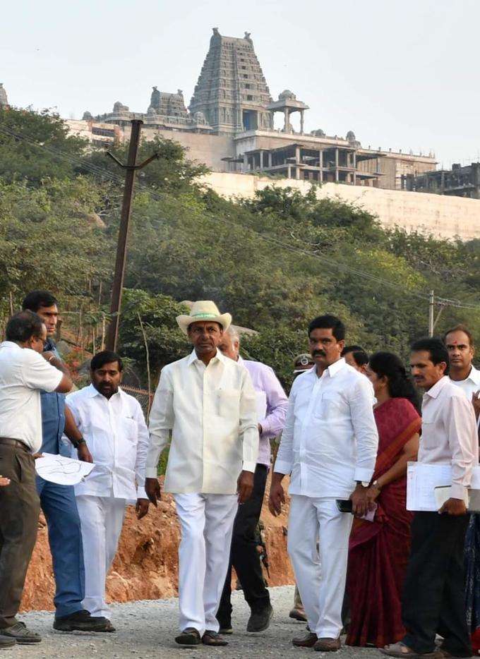 అదివో అల్లదివో... యాదగిరీశుని నూతన ఆలయం