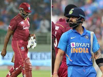 India vs West Indies: कोहली-पोलार्ड दोनों गोल्डन डक का शिकार, अजब रेकॉर्ड