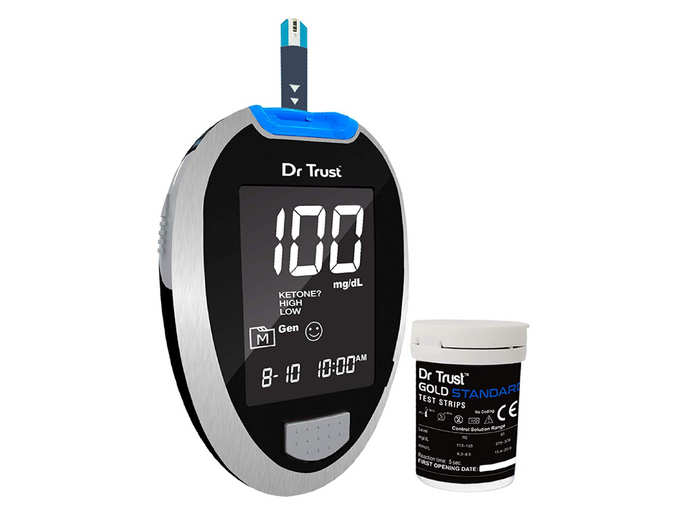 Dr Trust (USA) Fully Automatic Blood Sugar Testing Glucometer