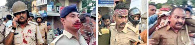 शाह-ए-आलम इलाके में हुई हिंसा में एसीपी, डीसीपी समेत 19 पुलिवाले जख्मी हुए हैं