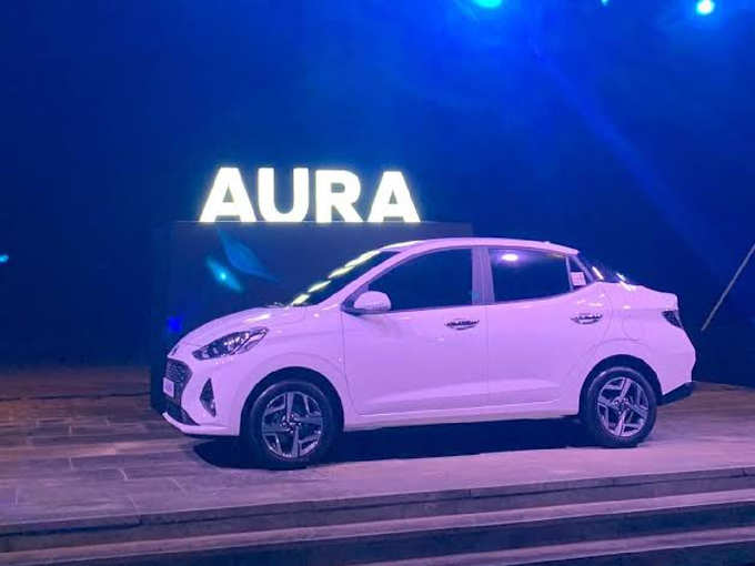 Hyundai Aura side