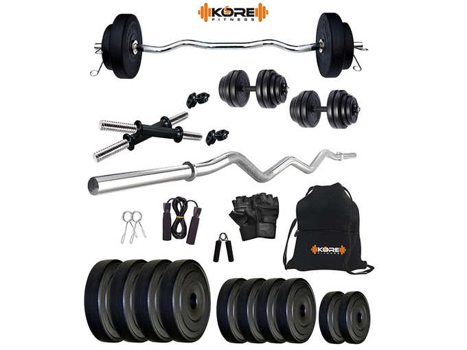 Combo 3 Leather Home Gym and Fitness Kit