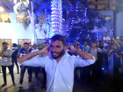 आईएसएल: चेन्नै के फुटबॉलर एडविन वांसपोल का डांसिंग विडियो