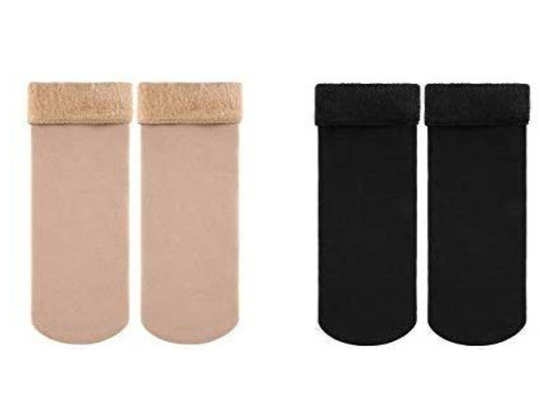 BLINKIN Velvet Winter Thermal socks for Women Girls