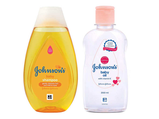 More Tears Baby Shampoo 200ml & Baby Oil with Vitamin E