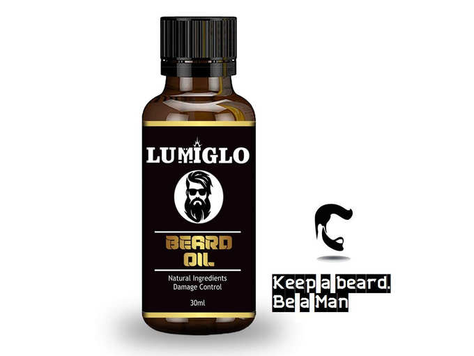 Lumiglo Premium Beard Growth &amp; Nourishment Oil