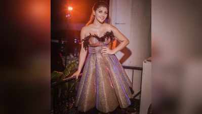 yashika aannand latest Photos in FilmFare Awards 2019 event 