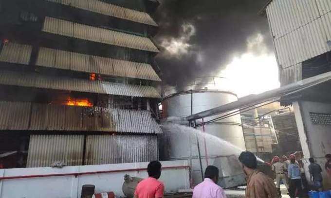 fire accident in andhra
