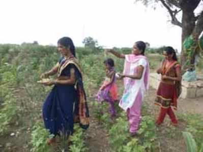 ಬಿಳಿಜೋಳದ ಕಣಜದಲ್ಲಿ ಚರಗ ಸಂಭ್ರಮ