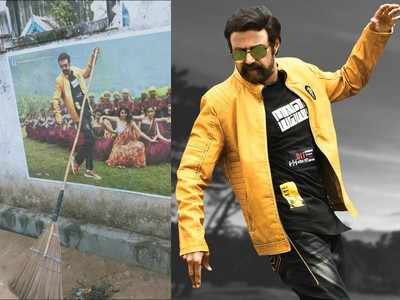 Balakrishna: బాలకృష్ణ చేతిలో చీపురు.. వైరల్‌ అవుతున్న `రూలర్‌` పోస్టర్‌