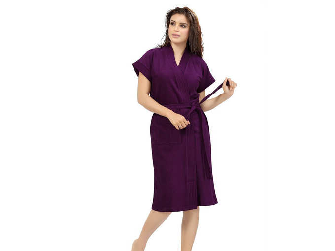 Superior Womens Cotton Bathrobe