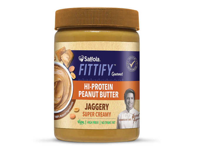Saffola Fittify Gourmet Fittify Gourmet Healthy Super Creamy Jaggery Peanut Butter