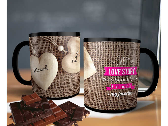 Personalized Gift Coffee Mug with Name and Beautiful Quote