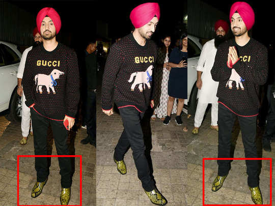 Diljit Dosanjh's Desi Jugad With Gucci Shoes for Solving Charger