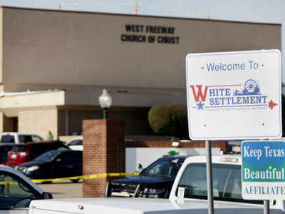 अमेरिका के टेक्सस के चर्च में गोलीबारी, दो लोगों की मौत