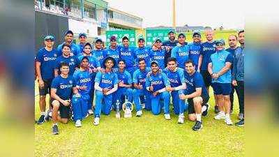 भारत अंडर-19 टीम तीसरे युवा वनडे में साउथ अफ्रीका से हारी, सीरीज पर किया कब्जा