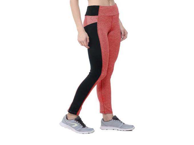 Women Solid Gym Yoga Pants Tights Sports Stretchable Track Pant