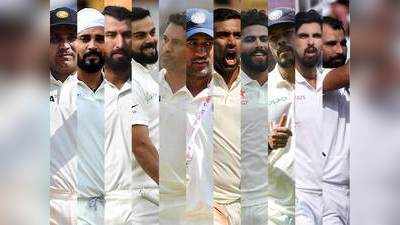 Indian Test Team: इस दशक की भारतीय टेस्ट टीम, कोहली को कमान