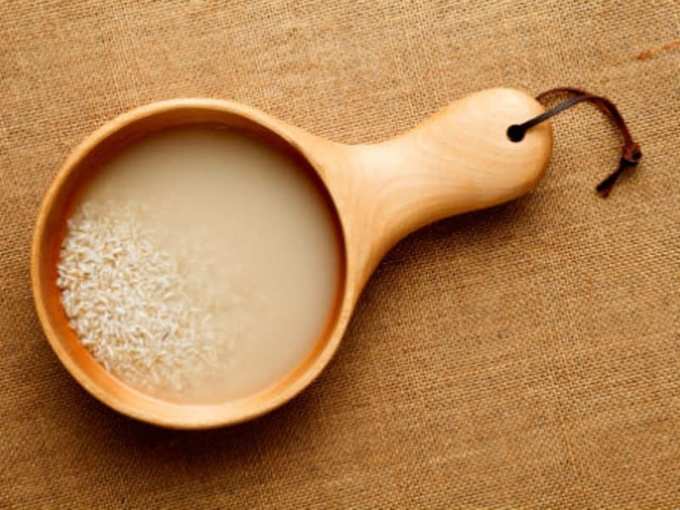 Beauty benefits of rice water