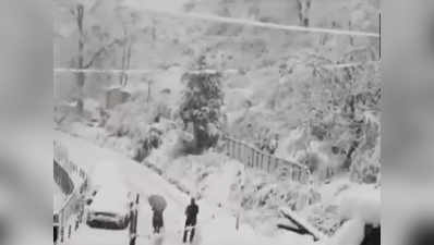 उत्तराखंड: चमोली और पिथौरागढ़ में बर्फबारी शुरू, दिलकश हुआ वादियों का नजारा, देखें विडियो