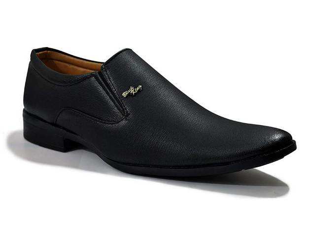 feetway Mens Leather Formal Shoes