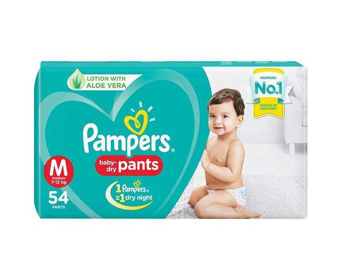 Pampers New Diapers Pants, Medium