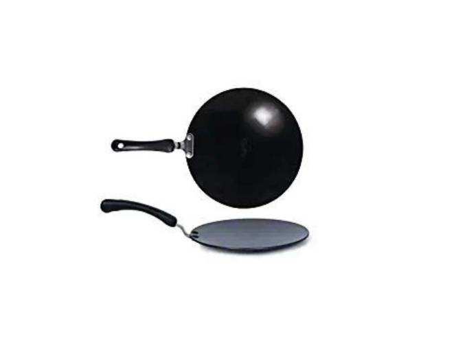 Non-Stick Curved Aluminum Roti Tawa