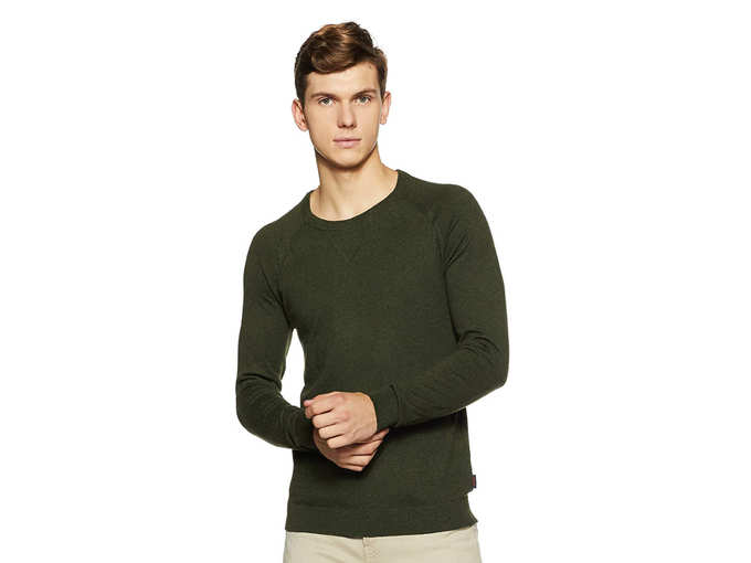 Jack &amp; Jones Men&#39;s Cotton Sweater