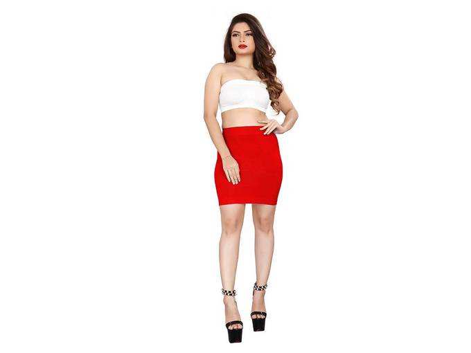 Straight Fit Pencil Skirt for Women