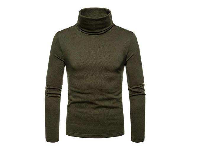 Turtleneck Shirt Tops