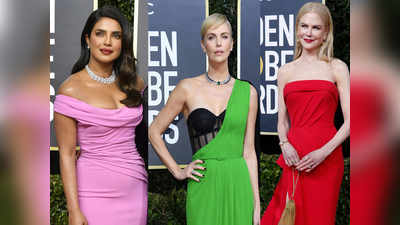 Golden Globes: प्रियंका से लेकर चार्लीज थेरॉन तक, छाए इन ऐक्ट्रेसेस के रेड कार्पेट लुक्स