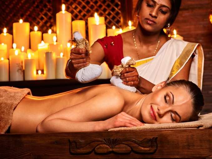 Ayurveda massage in Kerala