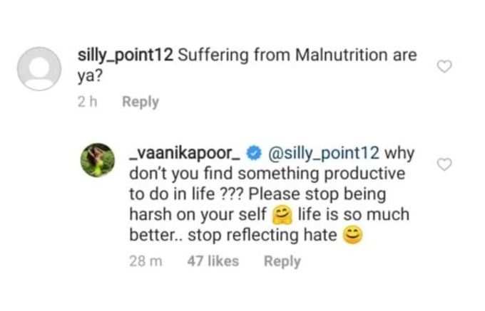 Credit: Vaani Kapoor Instagram