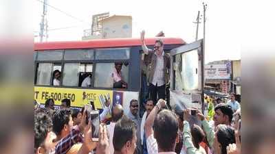 ಸರ್ಕಾರಿ ಬಸ್‌ನಲ್ಲಿ ರೇಣುಕಾಚಾರ್ಯ ಜಾಲಿ ಡ್ರೈವ್..! ಡಿಪೋ ಮ್ಯಾನೇಜರ್‌ಗೆ ನೊಟೀಸ್..?