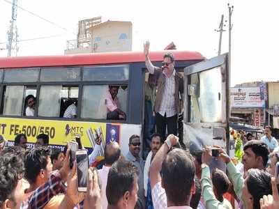 ಸರ್ಕಾರಿ ಬಸ್‌ನಲ್ಲಿ ರೇಣುಕಾಚಾರ್ಯ ಜಾಲಿ ಡ್ರೈವ್..! ಡಿಪೋ ಮ್ಯಾನೇಜರ್‌ಗೆ ನೊಟೀಸ್..?