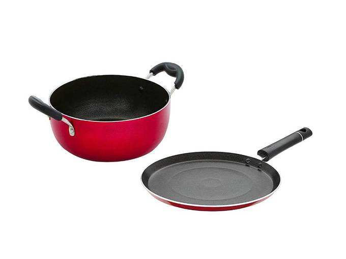 Amazon Brand - Solimo Non Stick Cookware Set