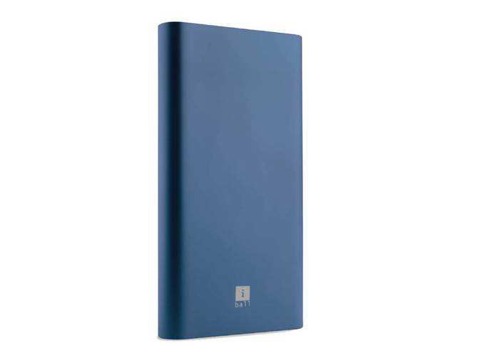 iBall 10000mAh Li-Polymer Slim Design Smart Charge Metal Powerbank