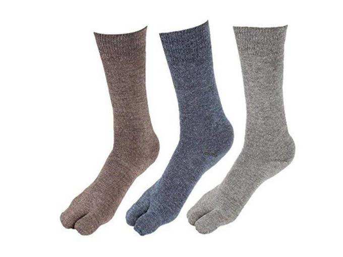 Unisex Woolen Thermal Wear Thumb Socks