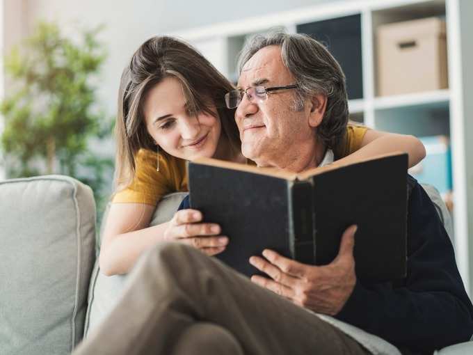 Father and daughter