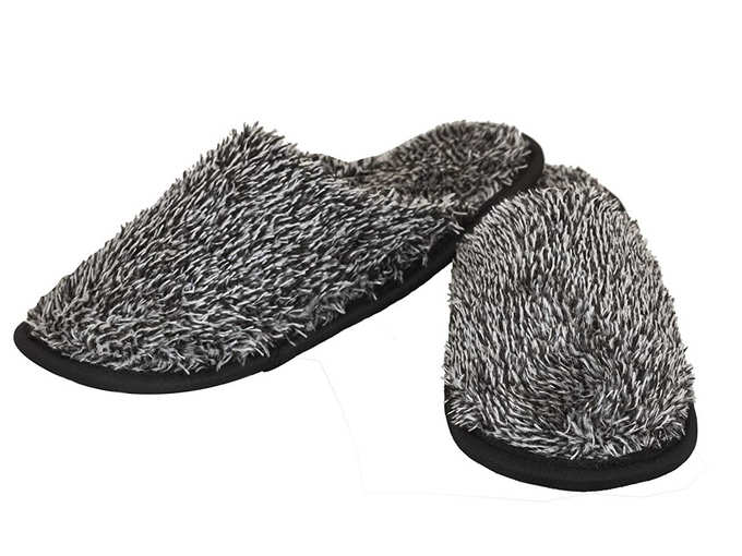 Unisex Black and White Flip- Flops &amp; House Slippers